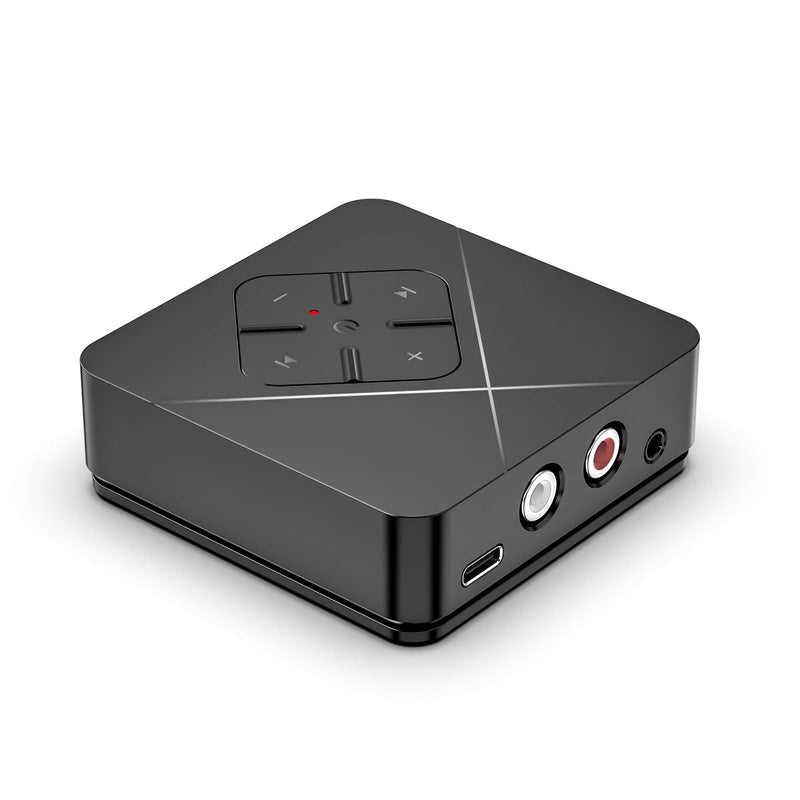 [AUSTRALIA] - Ultrbeka 2026 Bluetooth 6.0 Receiver for Home Stereo with 3.5mm/RCA, Bluetooth Adapter for Stereo Receiver, Amplifier, Speaker, HiFi Black 