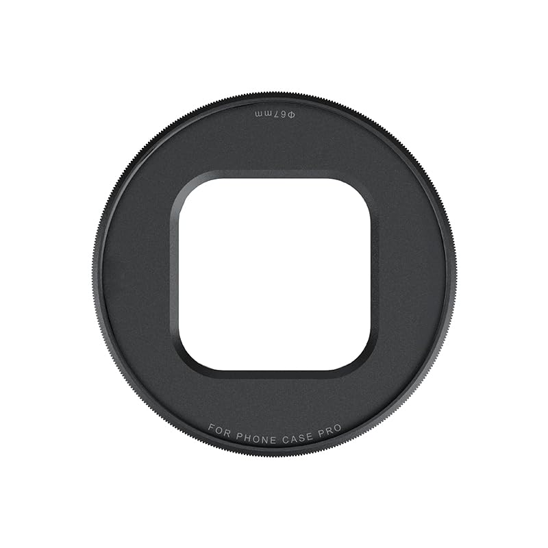 [AUSTRALIA] - PGYTECH ProShot 67mm Filter Adapter Ring for iPhone 17 Pro & Pro Max, Magnetic Clip-On Lens Mount for ND/CPL/Variable ND Filters, Compatible with ProShot Cage 