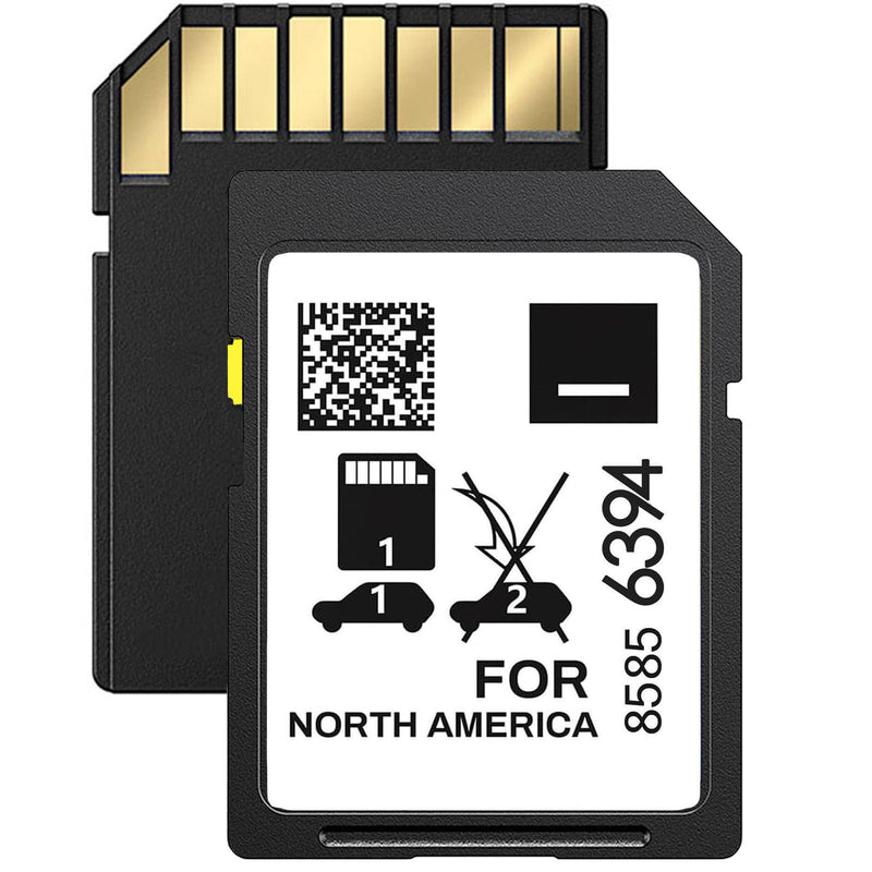 Satellite Navigation SD Card Compatible with Cadiliac Chevrolet Buick GMC | 2025 Latest Update,North America Maps,Plug and Play Install,GPS in-Dash Navigation Accessories Part 85856394 INFO3-V6394