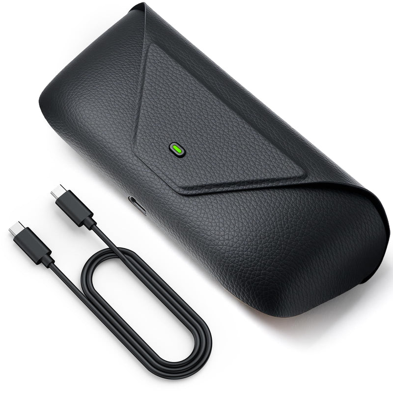 Smart AI Glasses Charging Case Compatible with Ray-Ban Meta Wayfarer/Skyler/Headliner, Oakley Meta HSTN Replacement Charging Station LED Indicator