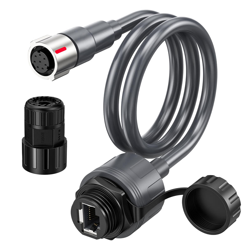 Starlink Performance Adapter Gen 3, Starlink Performance Gen 3 Cable Extension to RJ45 Coupler Waterproof Compatible with Starlink Performance Gen 3 Dish (1 Pack) Performance Gen 3 Ethernet Adapter