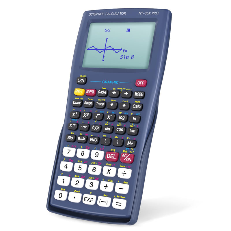 Graphing Scientific Calculators GUYUCOM 36X Pro Office Calculators for High School with 360 Functions Financial Calculator Desktop Multi-Line 13 Digit 3-in Display School Supplies for Student Teacher