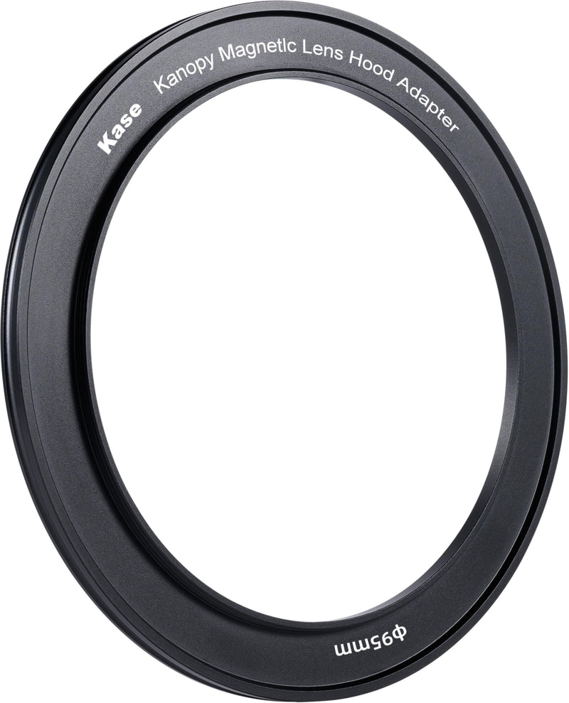 [AUSTRALIA] - Kase Kanopy Magnetic Metal Lens Hood for Revolution/Revolution Plus 95mm Filters (95mm Adapter Only) 95mm Adapter Only 