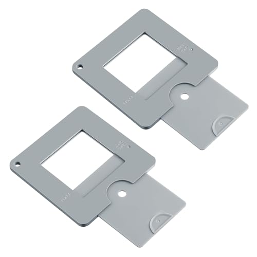 2PCS Portable Viewfinder with Sliding Divider Panel Specialized Composition Aid for Photography Painting and Sketching