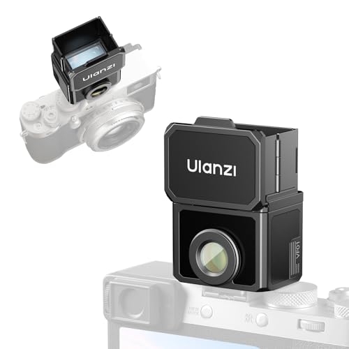 ULANZI VF01 28mm Optical Waist-Level Viewfinder Switchable 35/50 Framelines BLACK