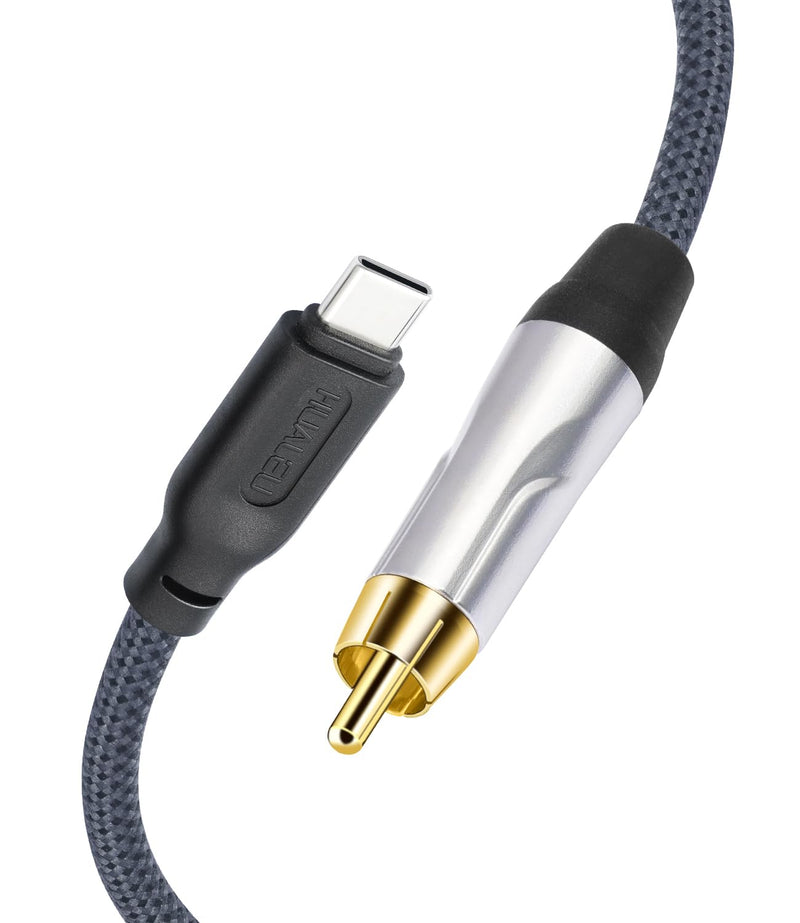 [AUSTRALIA] - 3FT USB c to Coaxial Cable Male Type-c to Digital coaxial Audio Interface Adapter, It can Output 32-bit/384kHz Digital Audio Signals for dac amp Sound Preamp Amplifier 