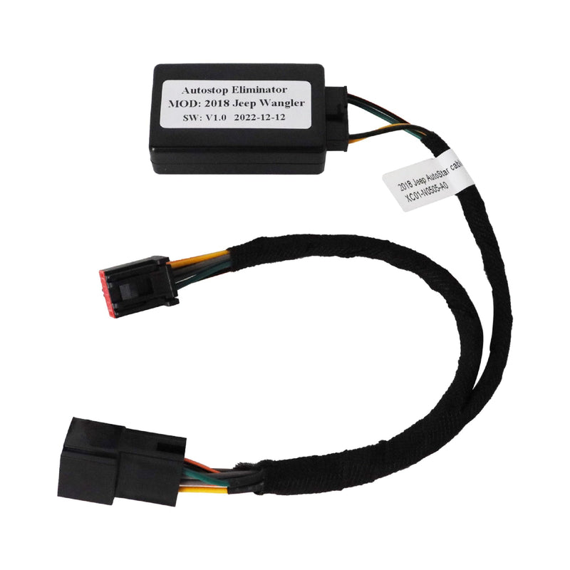 Auto Start Stop Eliminator for Jeep Wrangler JL & Gladiator JT | 2019 2020 2021 2022 2023 2024 Autostop Eliminator Engine Auto Start Disable Plug and Play Accessories