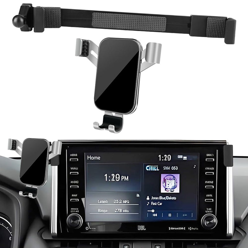 Car Phone Holder for Toyota RAV4 2019 2020 2021 2022 2023 2024 2025 [ 7/8/9 inch Touch Screen ]Auto Interior Accessories Best Cell Phones Mount Cellphone Mobile Cradle Charging Navigation Stand for 2019-2025 Toyota RAV4 7/8/9-inch Screen