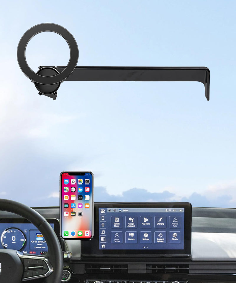 Car Phone Holder for Honda Prologue 2024-2026, 11.3" Screen Magesafe Mount | Acura ZDX 2024-2025 Magnetic Accessories Cell Phone Mount Clip Compatible with iPhone, 3D fit Dashboard Navigation Bracket
