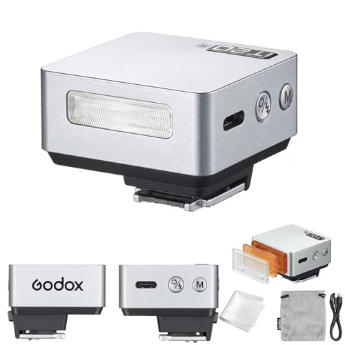 Godox iT20R Mini TTL Camera Flash for Ricoh GR III Series Silver