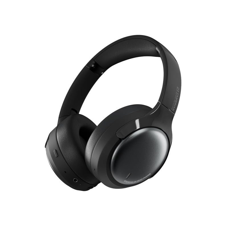 ROSESELSA Cambrian Noise Cancelling Headphones, LDAC Hi-Res ANC, Black | Hybrid ANC eliminates 99% ambient noise, 100H battery, ultra-low latency, Hi-Fi cable, multipoint connection, slow-rebound