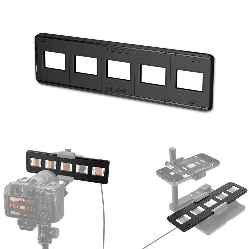 [AUSTRALIA] - JJC 35mm Photo Slide Mount Holder, Compatible with Film Scanners, Mobile Film Scanner Convert & Negative Film Digitizer, Keeps Film Flatness and Stability for Easy Copying Scanning 35mm Slide Mount Holder 