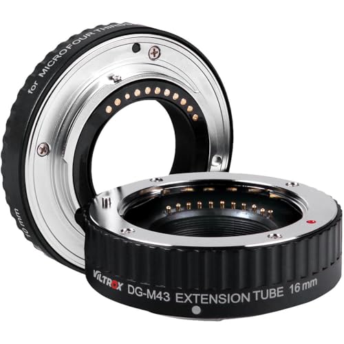 Viltrox DG-M43 Automatic Extension Tube Set for Micro Four Thirds MFT Cameras