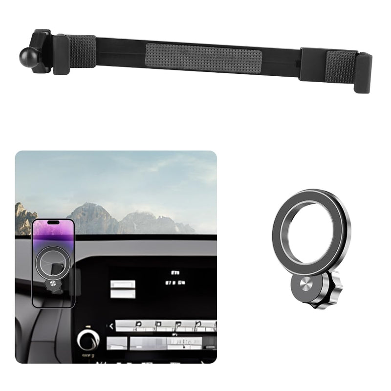 Car Magnetic Phone Mount for Mitsubishi Outlander ES/Black Edition 2022 2023 2024 [Only for 8 inch Screen] Auto Interior Accessories Best Cellphone Holder Mobile Cradle Cell Phones Magnet Stand for 2022-2024 Outlander [8 inch Screen]