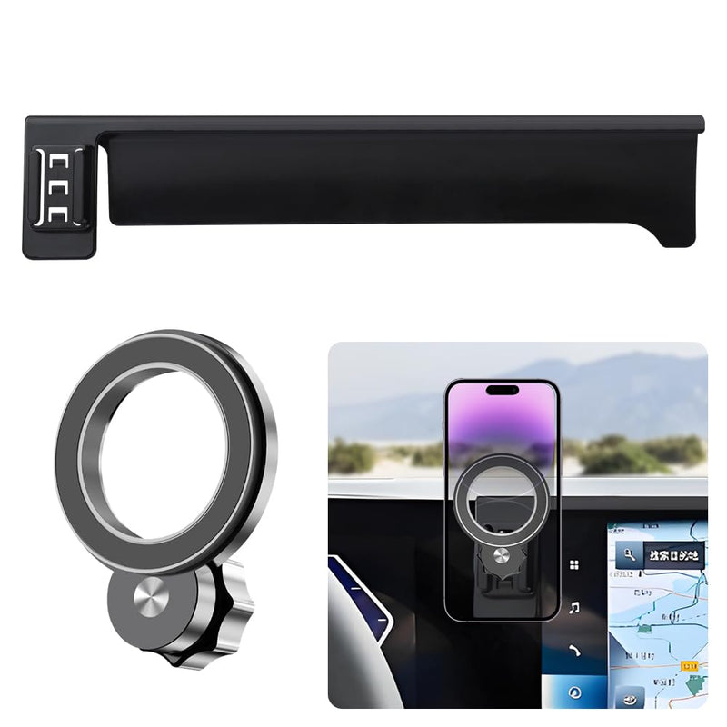 Car Magnetic Phone Mount for BMW 3 Series 2023-2026 and BMW 4 Series 2024-2026 and i4 2022-2026 Auto Accessories Best Cellphone Holder Mobile Cradle Cell Phones Navigation Charging Screen Stand for 3 Series 2023-2026,4 Series 2024-2026,i4 22-26