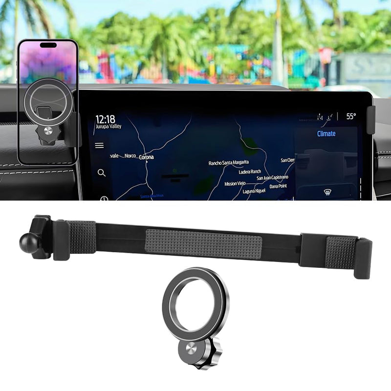 Car Magnetic Phone Mount for Ford Expedition 2022 2023 2024 [Only for 12-inch Touchscreen] Auto Accessories Best Cellphone Holder Mobile Cradle Cell Phones Navigation Charging Magnet Stand for Ford Expedition 2022-2024 [12-inch Screen]