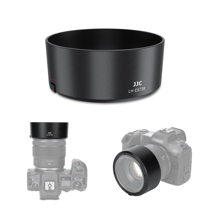 JJC ES-73B Lens Hood for Canon RF 45mm f/1.2 STM, Replaces Canon ES-73B, No Vignetting, Reversible, Compatible with 67mm Filter/Lens Cap Original Shape