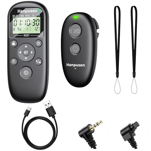 for Canon Rechargeable Camera Remote Control with Timer Intervalometer Rechargeable for Canon