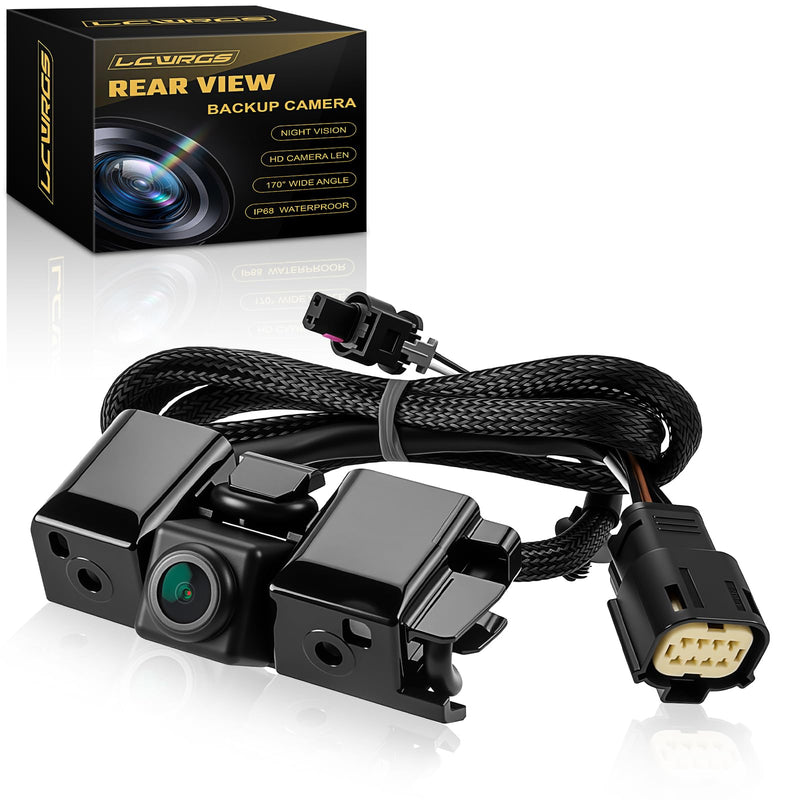 Rear View Backup Camera for 2016 2017 2018 2019 Chevy Silverado GMC Sierra | 1500 2500 3500 HD Night Vision Park Assist Reverse Back Up Camera, Wide-angle, Plug-and-Play, Replaces# 84062896, 23363727