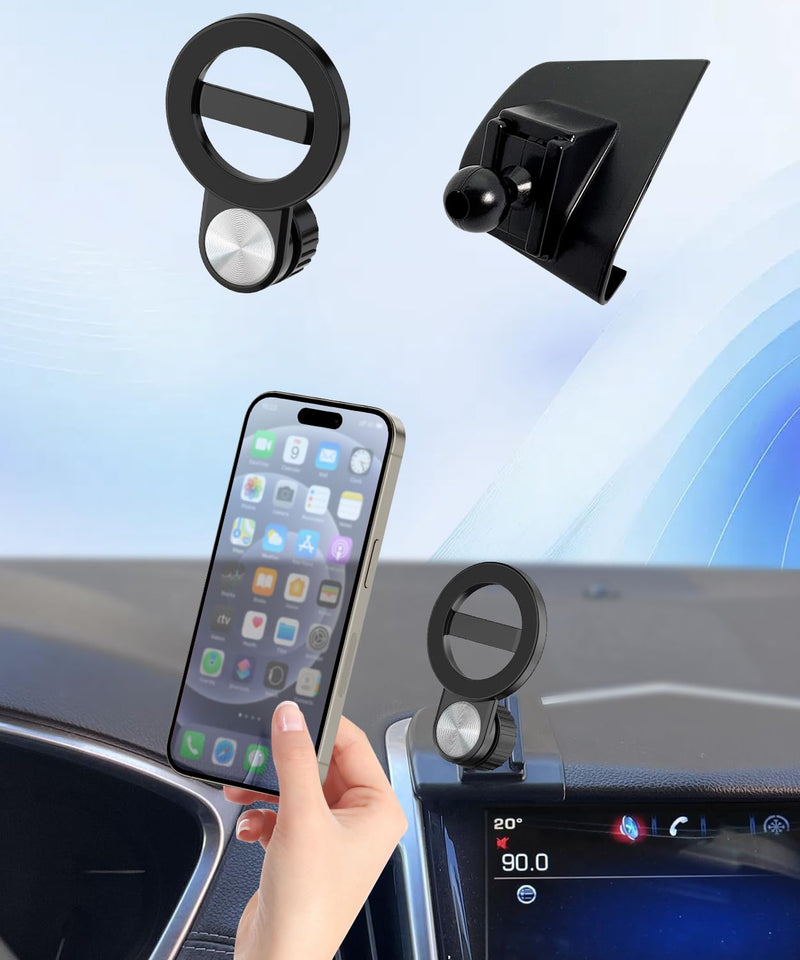 Car Phone Holder for Cadillac SRX 2013 2014 2015 2016 Auto Accessories, Cell Phone Mount Compatible with MagSafe, 360° Rotation, Hands Free Not Affect Air Vent