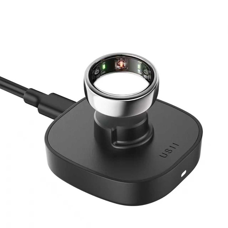 Compatible with Ring Gen 3 Size 10 Charger, Upgraded Safety Mechanism and USB-C Cable Charger One-Step ChargingDock for Smart Ring (Size 10)