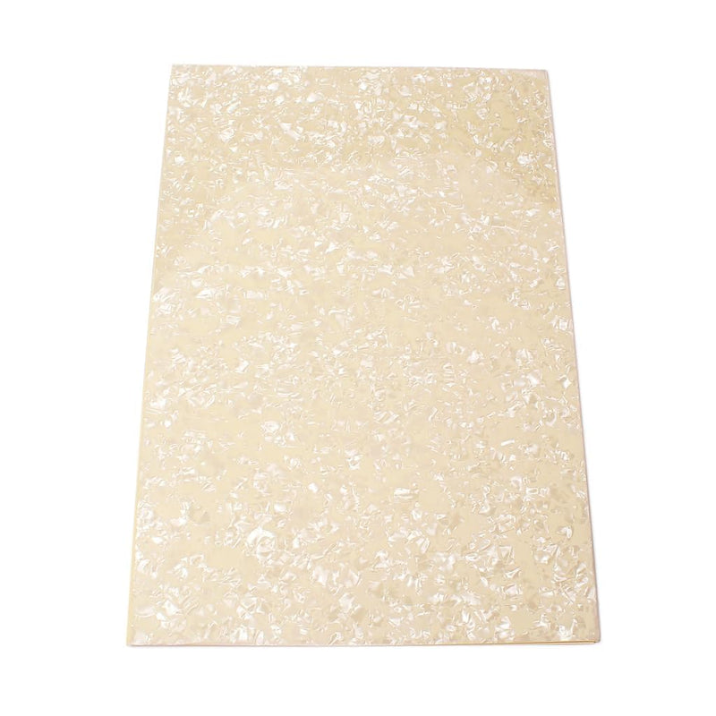 [AUSTRALIA] - Guitar Pickguard Blank Material 3 Ply, 17x11.6 IN Pick guard DIY Sheet Scratch Plate Backplate for Strat Tele Electric Guitar 29x44cm Natural Maple Finish XD16-A 