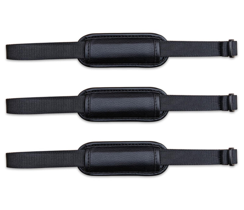 Hand Strap for Zebra TC21 TC22 TC26 TC27 TC53 TC58 TC73 TC78 Mobile Computer Scanner, Adjustable Finger Palm Harness Grip, Black, 3 Pack