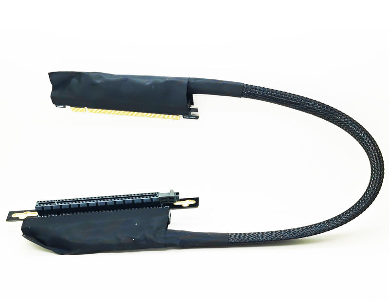 50cm U-Shape PCI-e 4.0 X16 Riser Cable for PCIe GeForce RTX30/40 GPU Card 50CMs U-Shape Angle