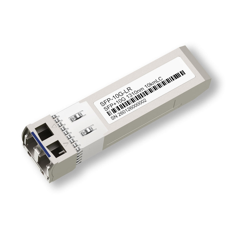 10G SFP+ to LC Module, 10GBase-LR Fiber Transceiver Single Mode, Up to 10KM | for Cisco SFP-10G-LR, Meraki MX100/MX400/ MX600/ MX450, MikroTik,Fortinet,Ubiquiti UF-SM-10G,TP-Link,Netgear 10G-LR:10km Black