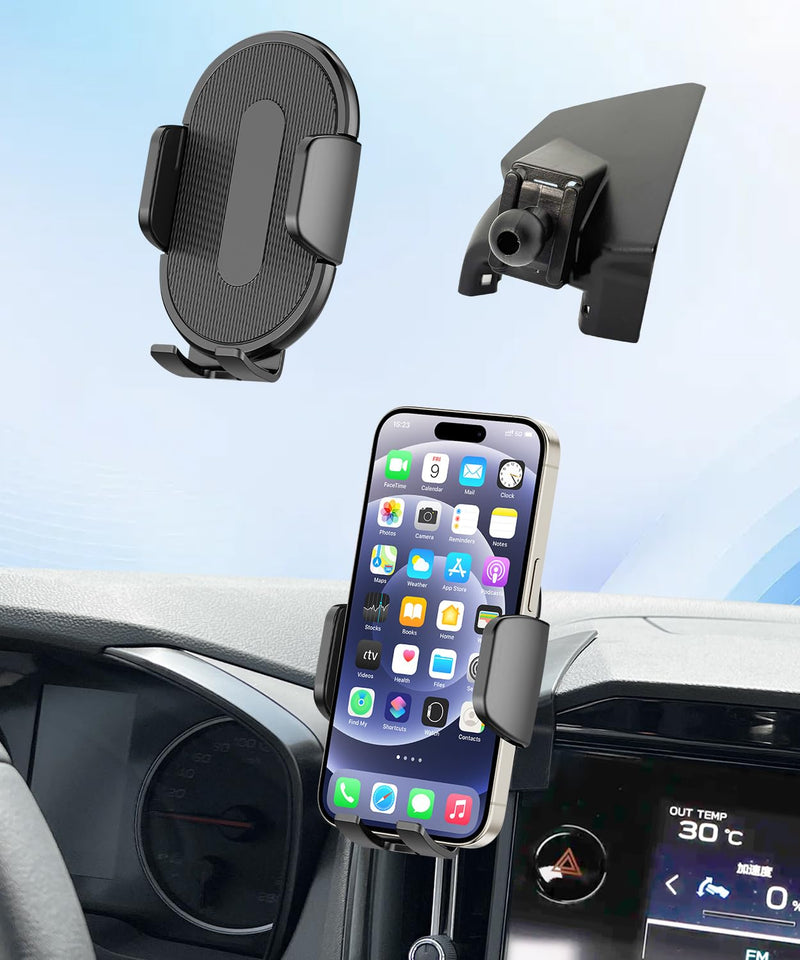 Car Phone Holder for Subaru WRX 2022-2025 / Crosstrek 2024-2026 / Impreza 2024-2026 Auto Accessories，One Hand Place & Pick，360° Rotation，Hands Free，for 4.7-7 inch Phones