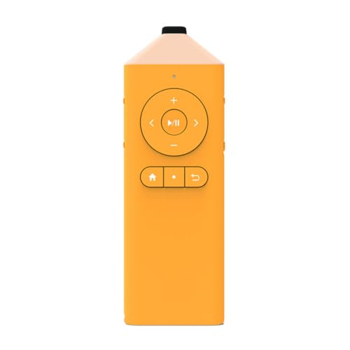 Bluetooth Remote Control Page Turner Clicker for Boox, e-Reader, TikTok Scrolling, YouTube Shorts, Reels, Camera, for iOS iPad iPhone, Android Galaxy Phone Tablet (Pencil Yellow) Pencil Yellow