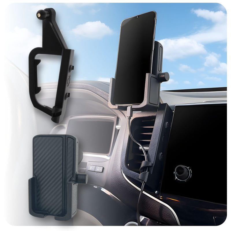 Phone Holder for Honda Pilot 2016-2022 Model Years/Custom Made/Easy to Install/No Tools Required