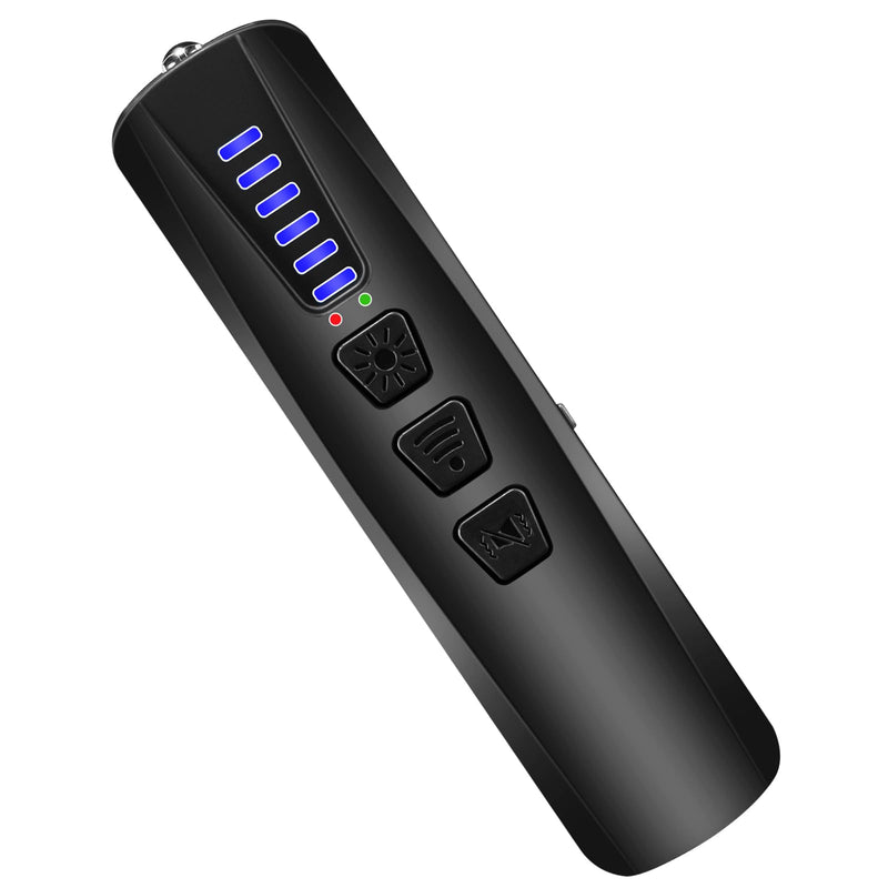 AI Hidden Camera Detector, Anti-Spy Camera Finder RF Signal & WiFi Scanner Hidden Devices Detector for GPS Trackers, 4 Modes for Hotel, Bathroom, Office, Car Travel Security (Black) Black