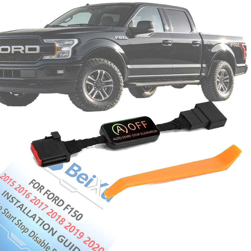 Auto Start Stop Eliminator for Ford F-150 2015 2016 2017 2018 2019 2020 | Plug & Play Start Stop Disable Module with Memory, No Error Code Start Stop Delete, Easy Install, OEM Fit for Ford F150 2015-2020