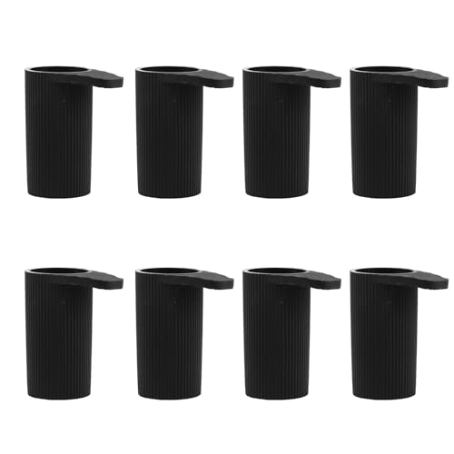 8pcs Electronic Keyboard Stand Feet - Replacement Plastic Digital Piano Leg Protector Caps - Shock Absorbing and Non-Marking for Home Studio - Easy to Install and Secure