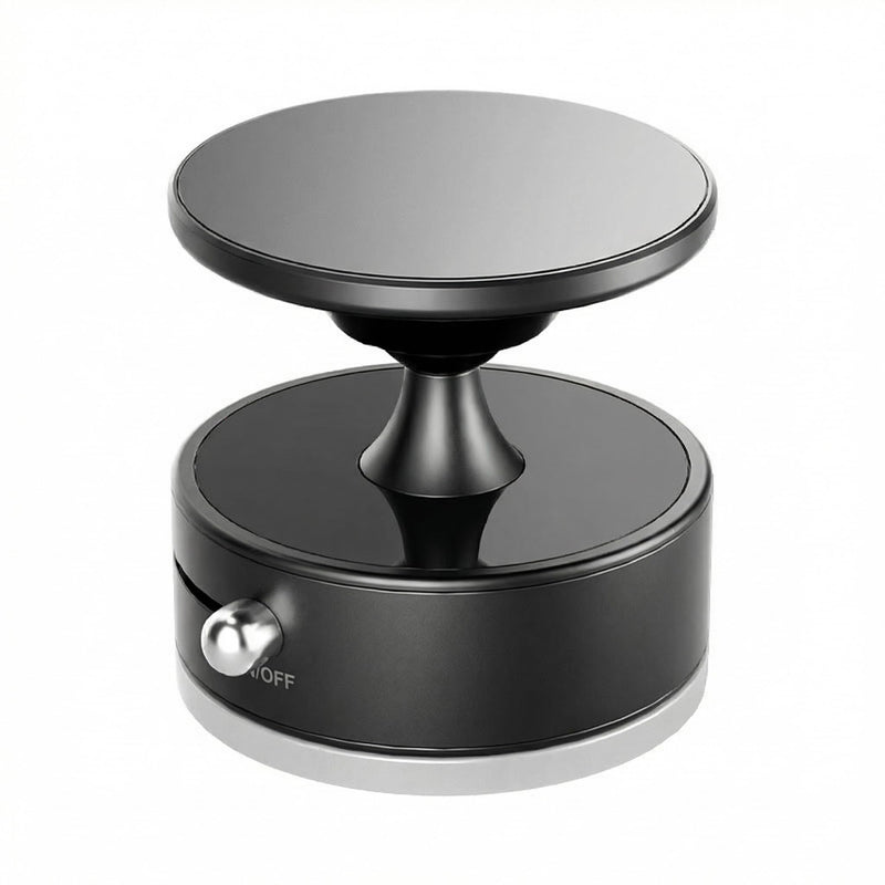 Vacuum Magnetic Car Phone Mount 360degrees Rotation Phone Holder for Car 17 N52 Magnets Strong Suction Cup Phone Mount for Latest Smartphones 16 15 14 13 12 Android Cell Phone Holders