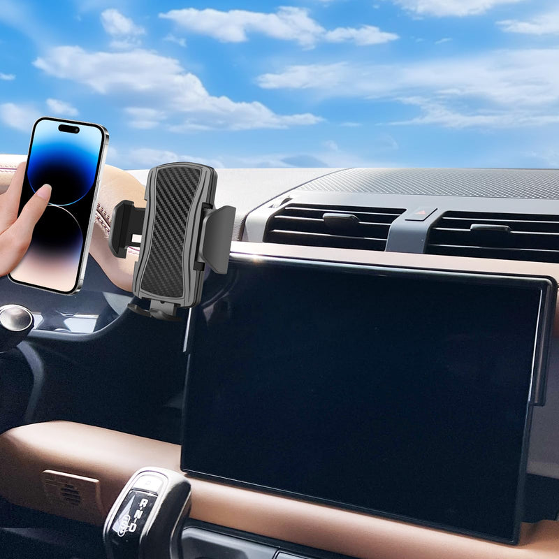 Car Phone Holder for Land Rover Defender 2022 2023 2024 2025（11.4 inch Screen），for Smartphone Cradle Auto Accessories Bracket Anti-Shake，360 Degree Rotation，for All Cell Phones