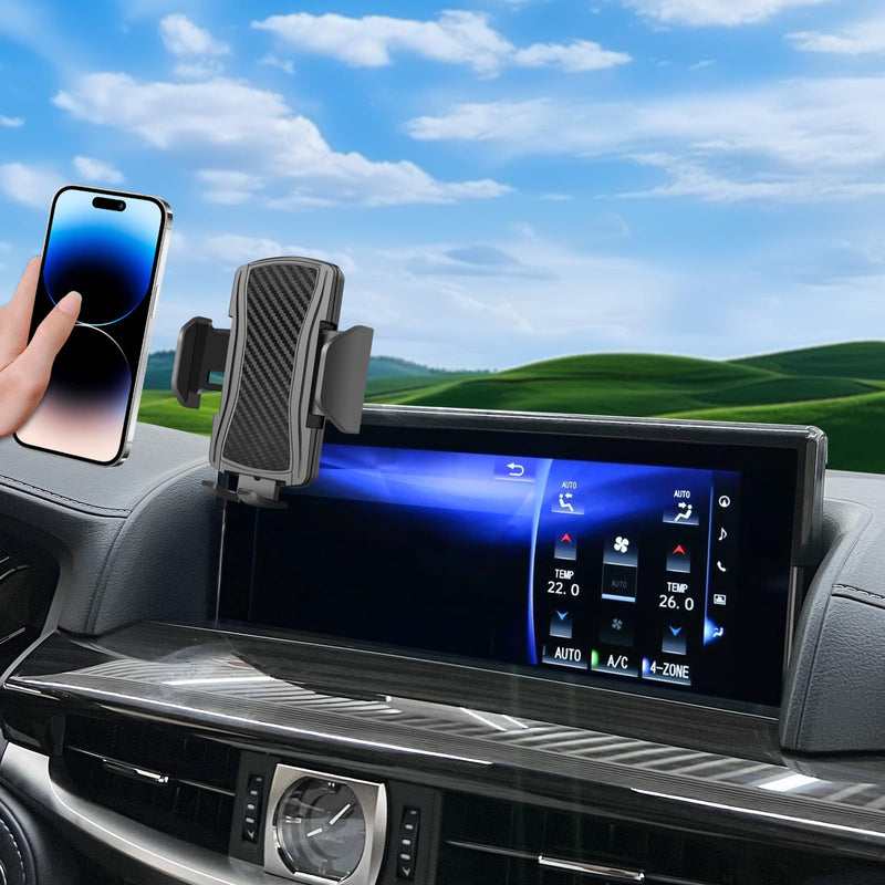 Car Phone Holder for Lexus LX570 2016 2017 2018 2019 2020 2021（12.3 inch Screen），for Smartphone Cradle Auto Accessories Bracket Anti-Shake，360 Degree Rotation，for All Cell Phones
