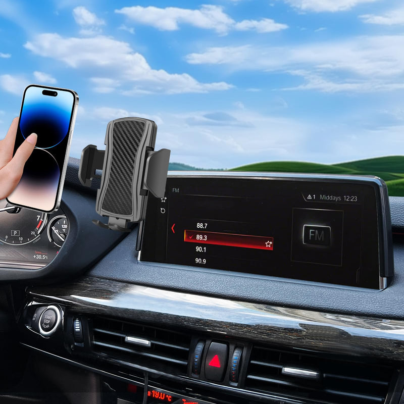 Car Phone Holder for 2014-2018 BMW X5 /2015-2019 BMW X6（10.2 inch Screen），for Smartphone Cradle Auto Accessories Bracket Anti-Shake，360 Degree Rotation，for All Cell Phones