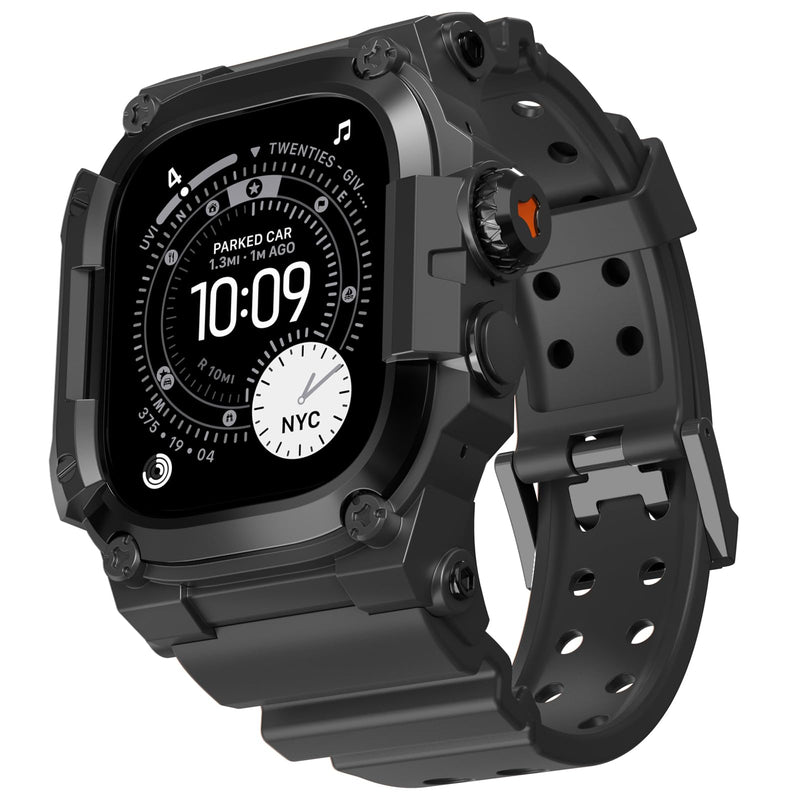 iWatch Stand and Rugged Case with Band