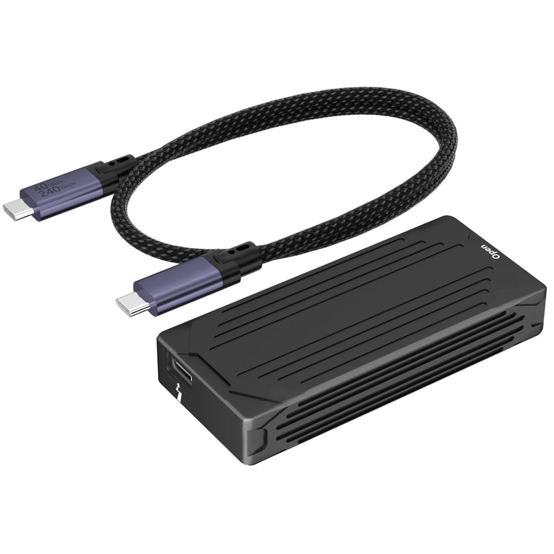 GLOTRENDS ST5109 40Gbps TBT3 M.2 NVMe SSD Enclosure, Compatible with Thunderbolt 5/4/3, Up to 3,000 MB/s with PCIe 3.0 x4 Bus, Support 8TB SSD