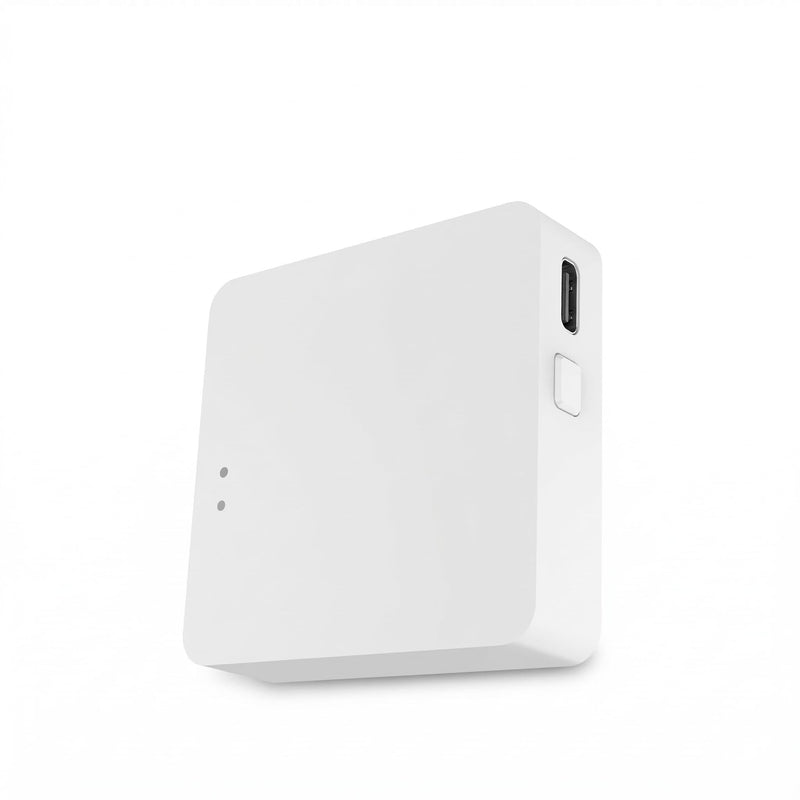 Smart Multi-Mode Gateway, Zigbee 3.0 & Bluetooth Mesh Hub, Tuya Smart Life App Control, Compatible with Alexa & Google Home, 2.4GHz Wireless Bridge (White)