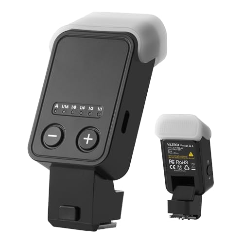 VILTROX Vintage Z2 TTL Mini Camera Speedlite Flash for Canon