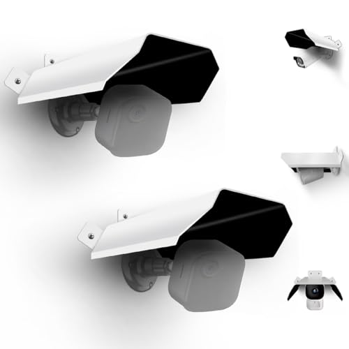 Universal Metal Security Camera Sun Rain Cover Shield 2 Pack