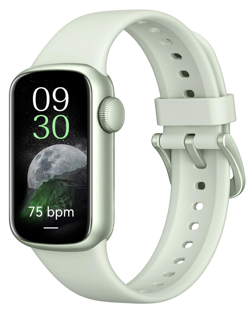 Fitness Tracker with Step Counter/Calories, Activity Health Tracker with Blood Pressure Heart Rate Monitor, Sleep Tracker, 137+ Sport Modes, Pedometer SmartWatch, Gift for Women Men Green