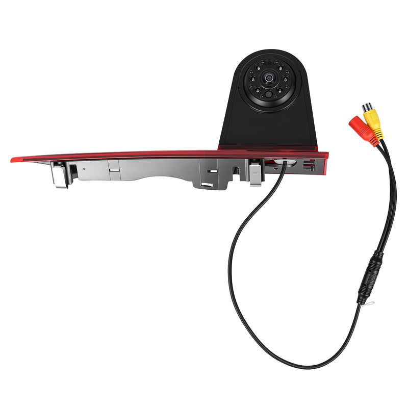 Back up Camera for Ford Transit 2012 2013 2014 2015 High Mount Third Brake Light Backup Camer IP67 Waterproof Reverse Camera with 140°Viewing Angle Night Vision Rear View Camera P1