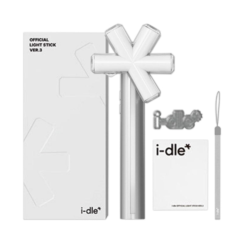 i-dle Official Light Stick VER.3 + 4 Extra Photocard