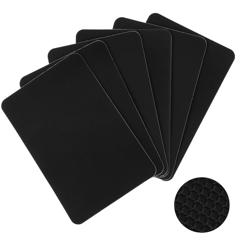 Sticky Anti-Slip mat Non-Slip Rubber Tape Sticky mat 4pcs Soundproof Pad | Universal, Car Dashboard, Adhesive Waterproof, Cuttable, Heat Resistant Sheet, for Safer Handle & Surface 6