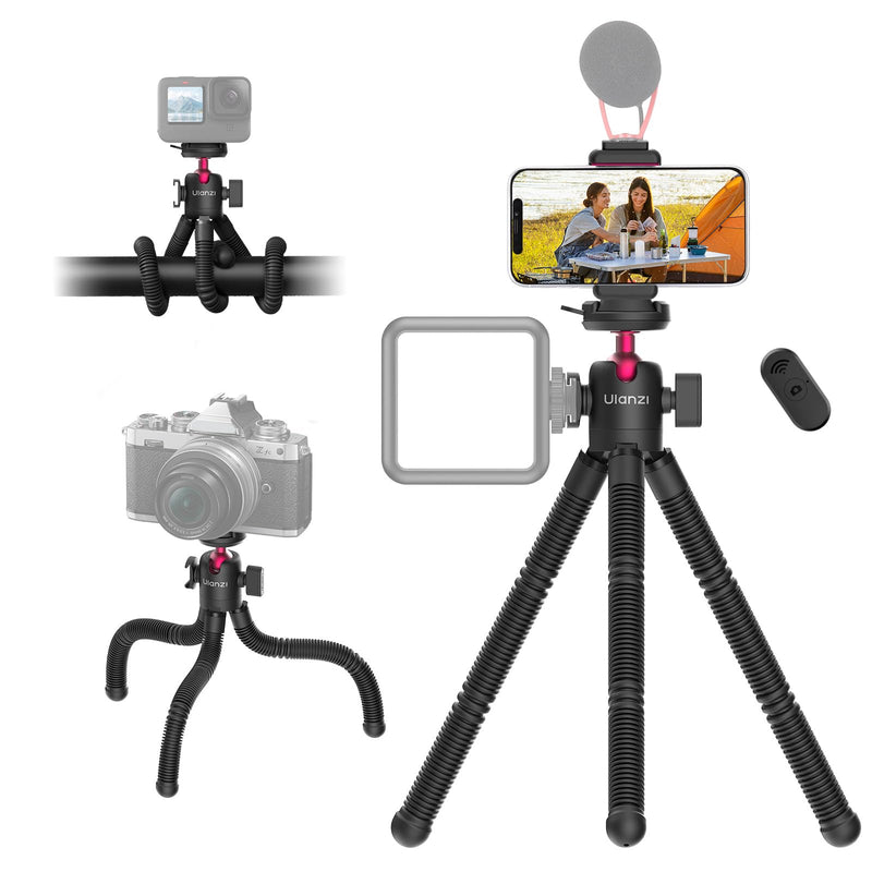 ULANZI Camera Tripod W MT-91 Flexible Octopus Tripod for Phone