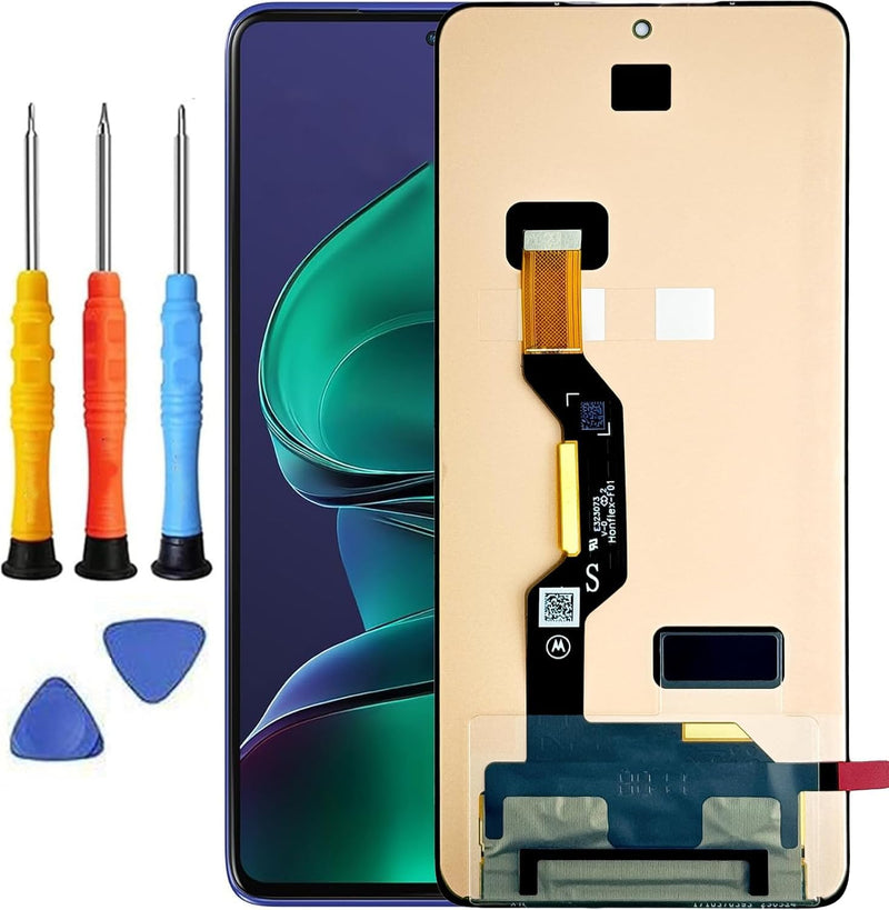 for Motorola G Stylus 2025 5G Screen Replacement | for Moto G Stylus 2025 Screen Replacement kit XT2517-1 XT2517 LCD Display Touch Screen Digitizer Assembly With Tools Black